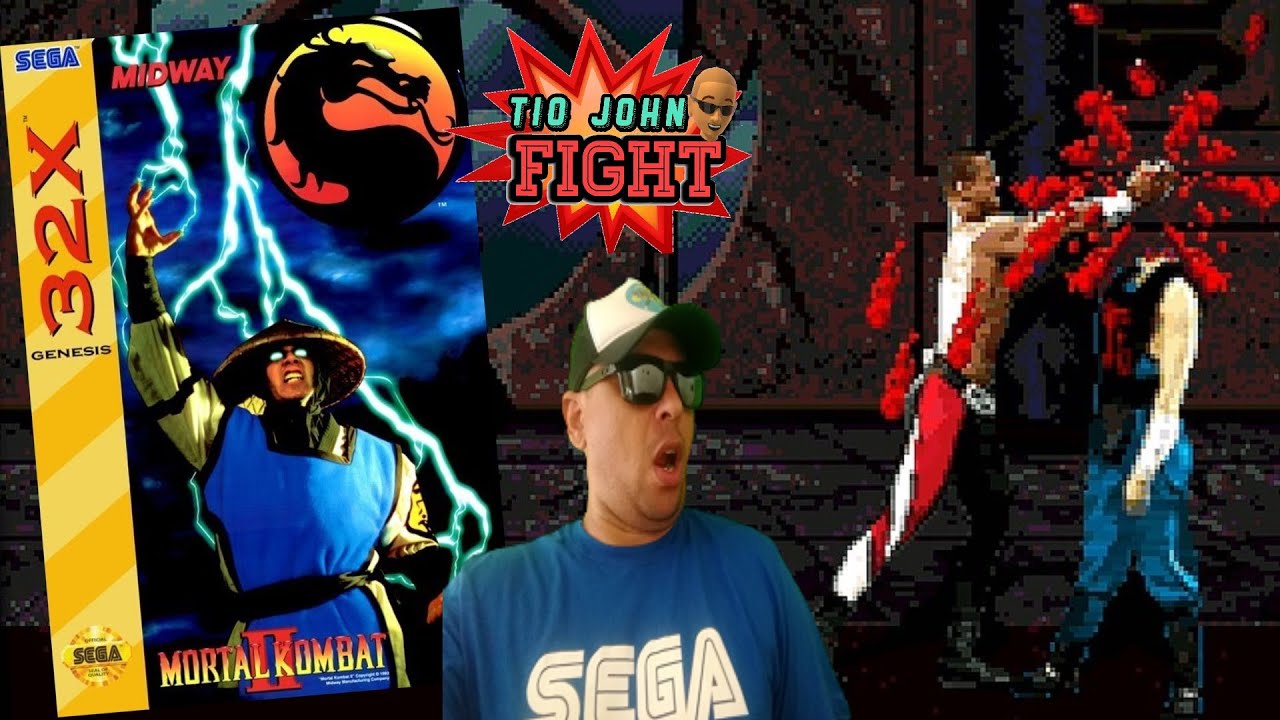 MK II ARCADE EDITION do 32X do Mestre Linkuei (Tio John Fight) EP.264