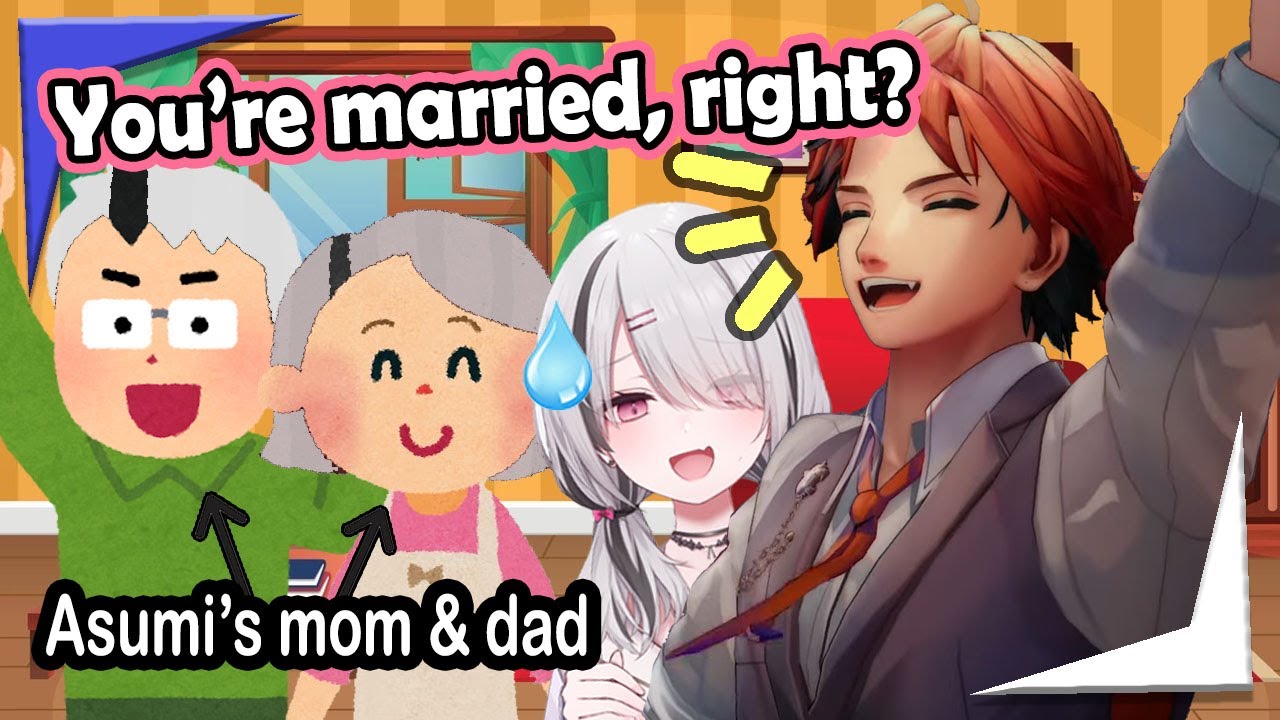 Asumi's IRL mom now knows of RobeAshu and Roberu is all for it【Holostars EngSub】