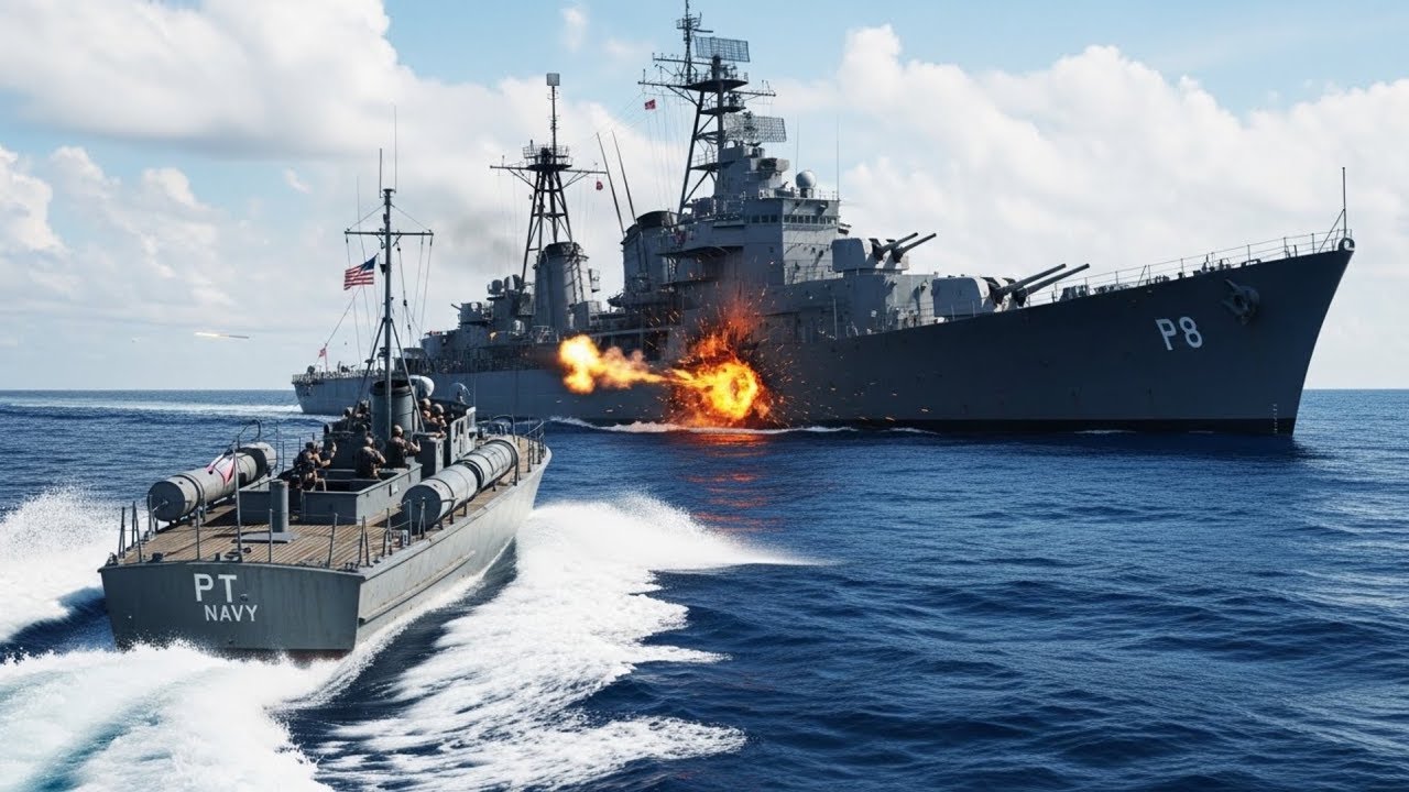 When a Tiny Boat Sank Japan's Biggest Destroyer — Wood vs Steel