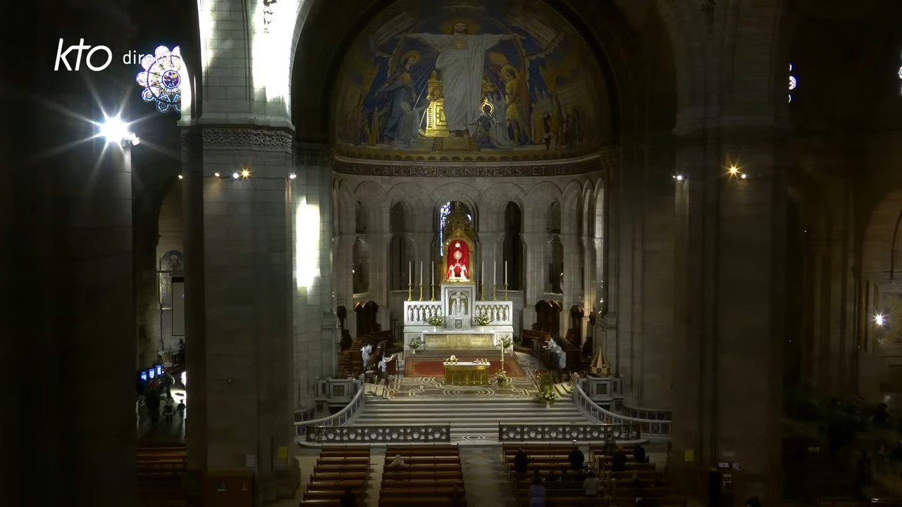 Pri&egrave;re du Milieu du Jour du 7 avril 2026 au Sacr&eacute;-Coeur de Montmartre