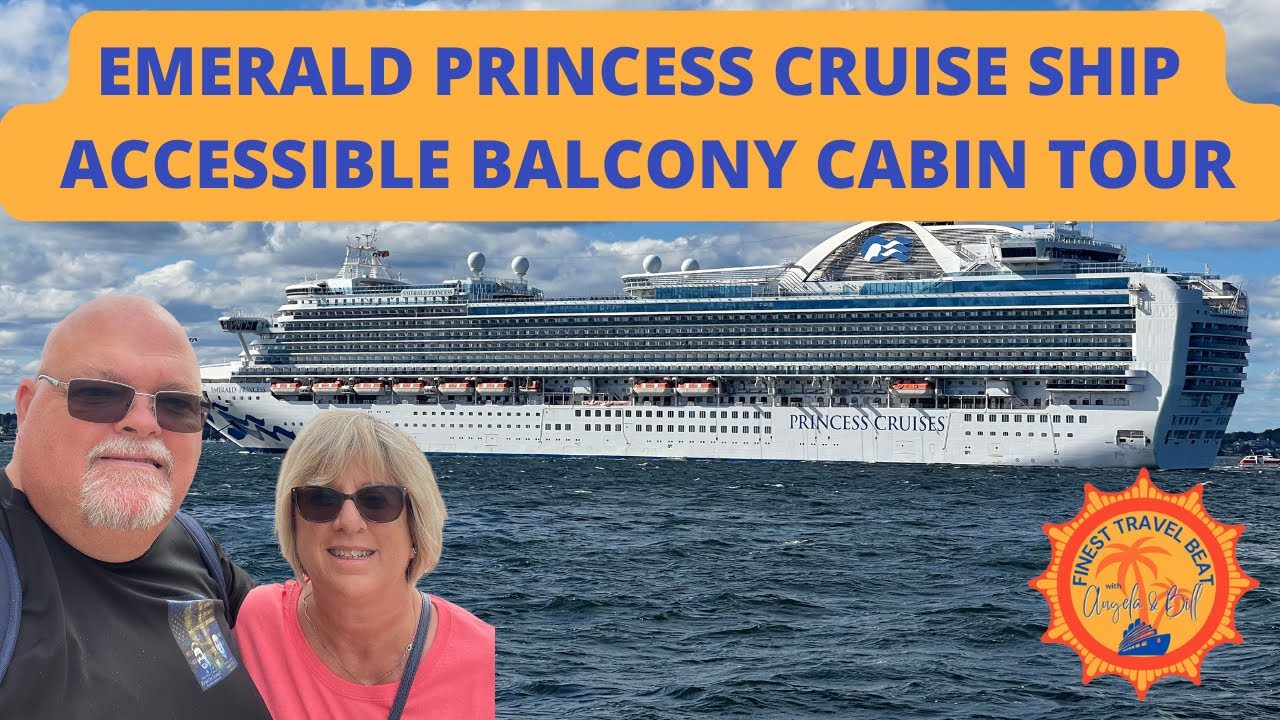 Каюта Emerald Princess для людей с ограниченными возможностями C301