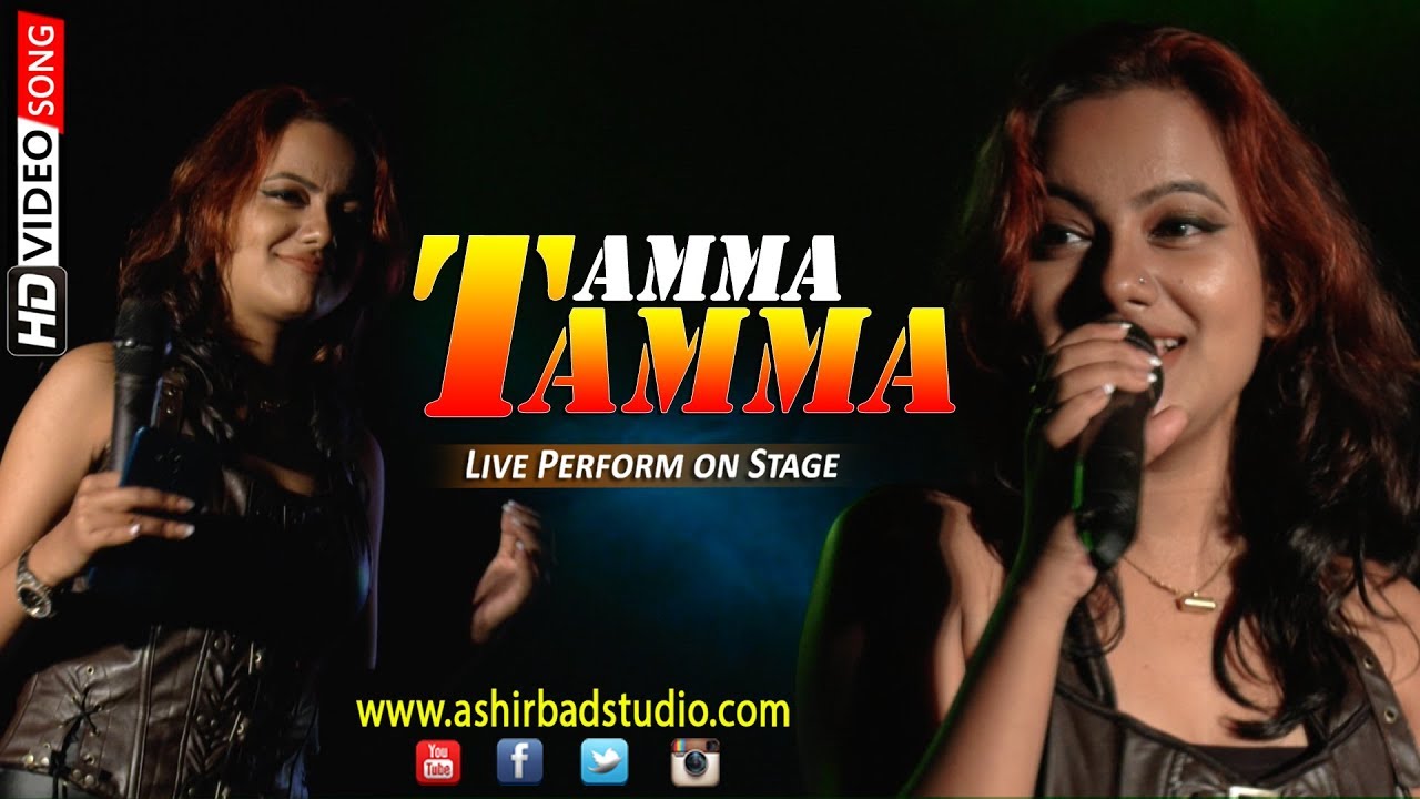 TAMMA TAMMA LOGE | Varun , Alia | Bappi L, Anuradha P | Live Singing On Stage
