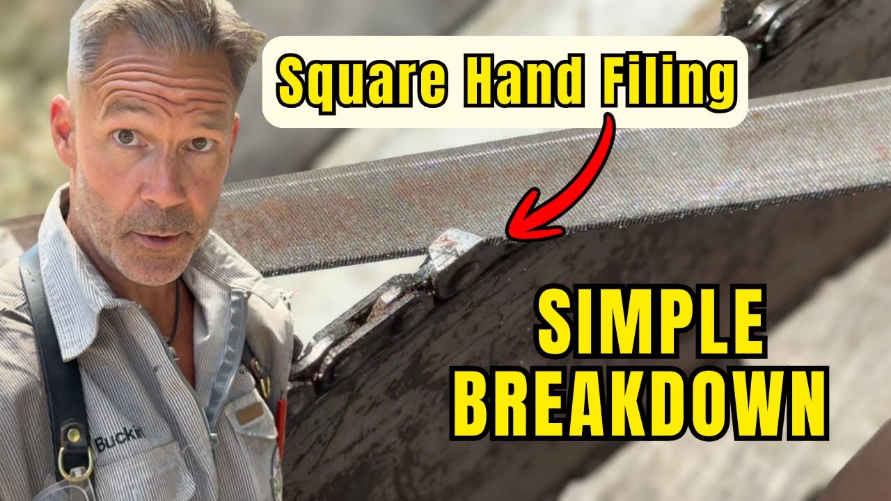 MYTH BUSTED! Hand Filing Square Ground, BUCKIN&rsquo; HARDWOOD