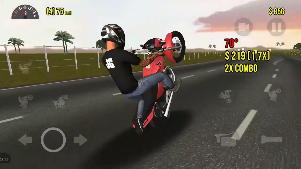 Jogando moto wheely #jogosmobile #games #conteúdo 