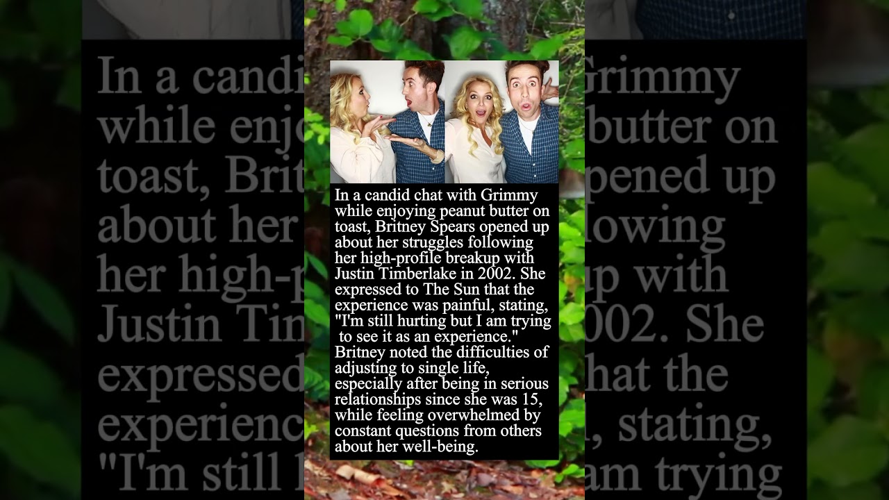 Britney Spears Opens Up About Her Heartbreak with Justin Timberlake 