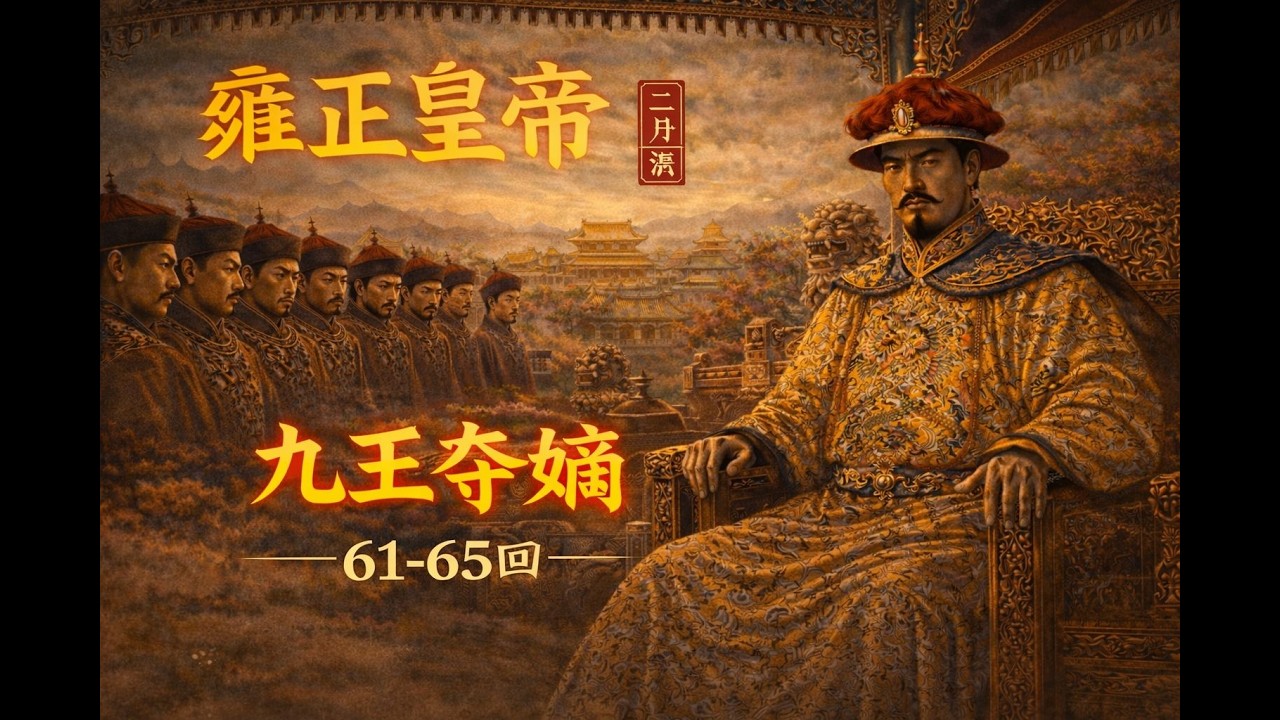 雍正皇帝 - 第一卷 - 九王夺嫡 - 61-65 回 （赵维莉播讲）
