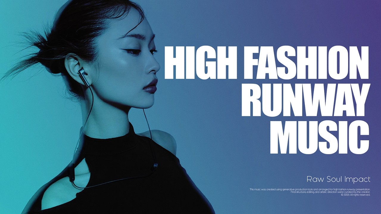 패션 런웨이 음악 | Minimal Dark Runway Music — Raw Soul Impact (117 BPM)