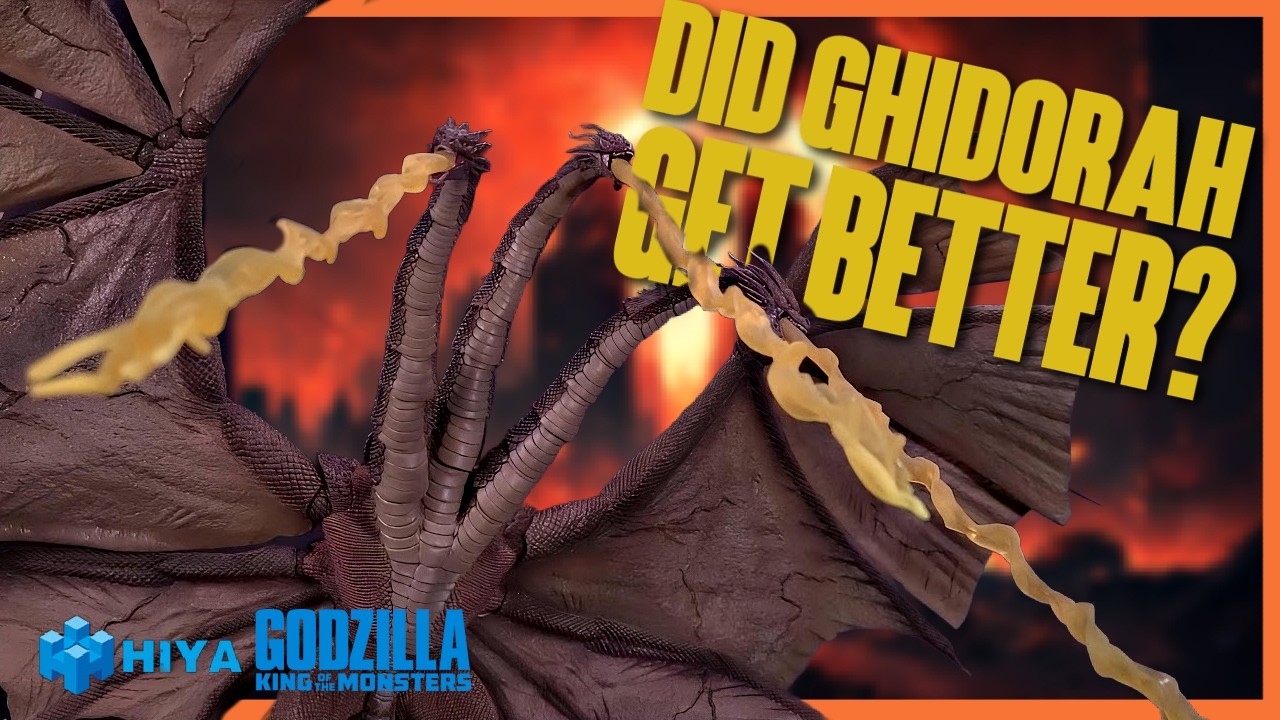 Hiya Toys Godzilla: King of the Monsters Exquisite Basic Series King Ghidorah 2.0 | @TheReviewSpot