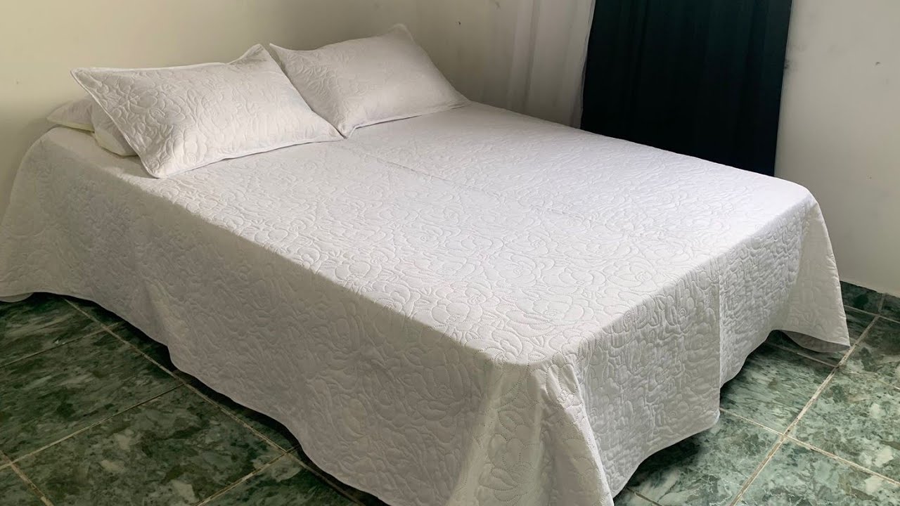 como fazer colcha fácil e bonita com tecido matelado #video #youtube #artesanato #dicas