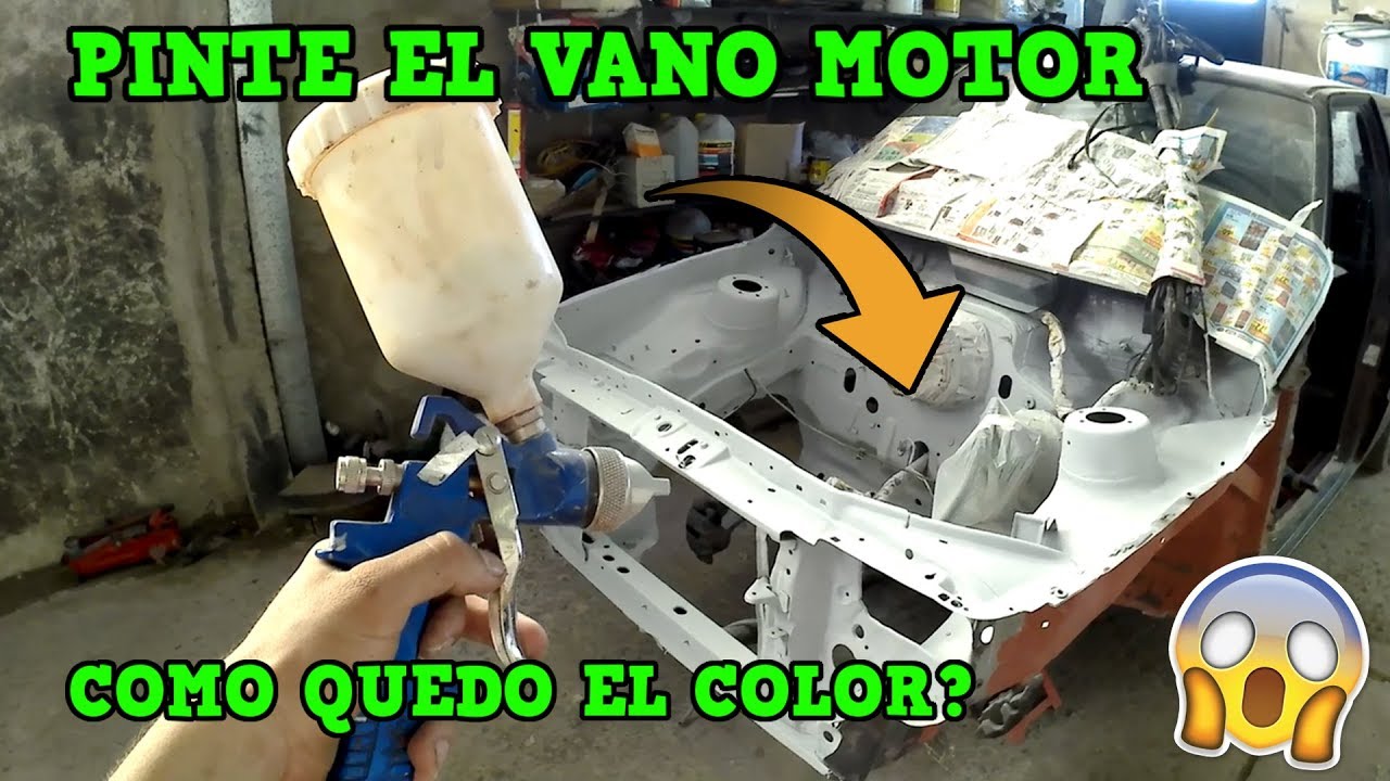PINTE EL VANO MOTOR DEL FIAT  | Suarez Nico