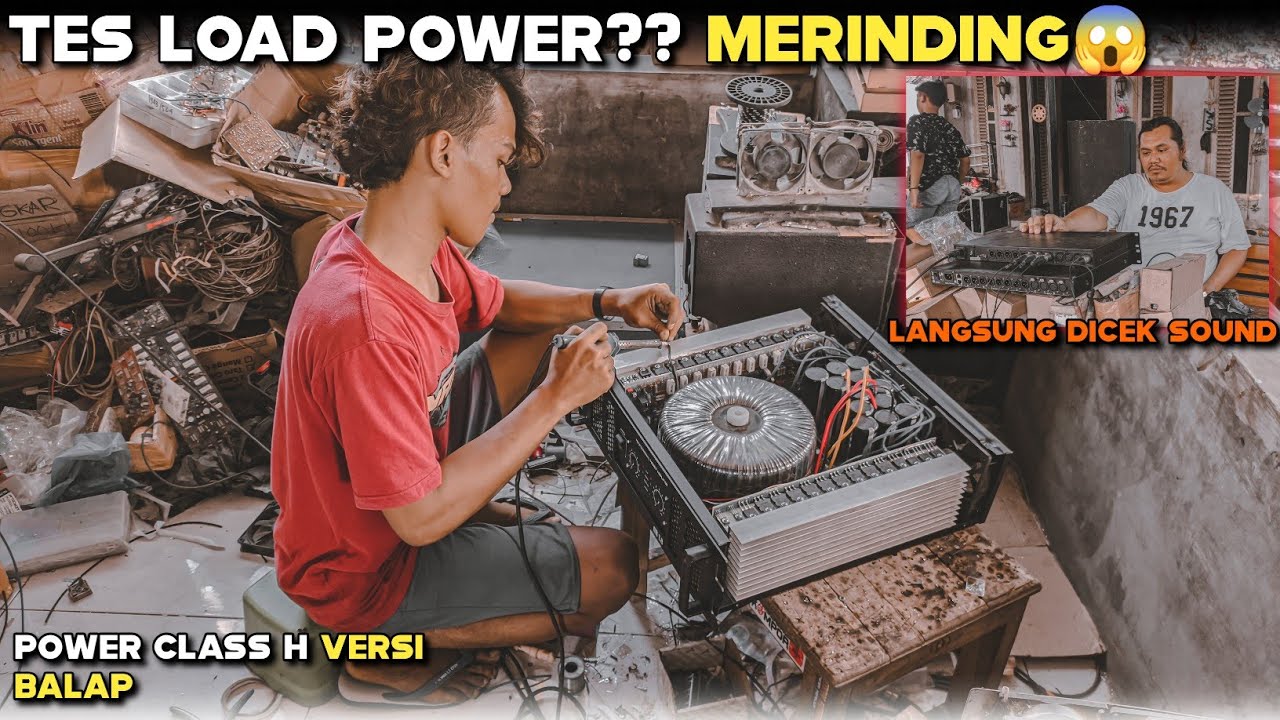 TES LOAD POWER?? MEMBUAT POWER CLASS H BALAP DAN TES LANGSUNG HASILNYA HOREGGG DULUR