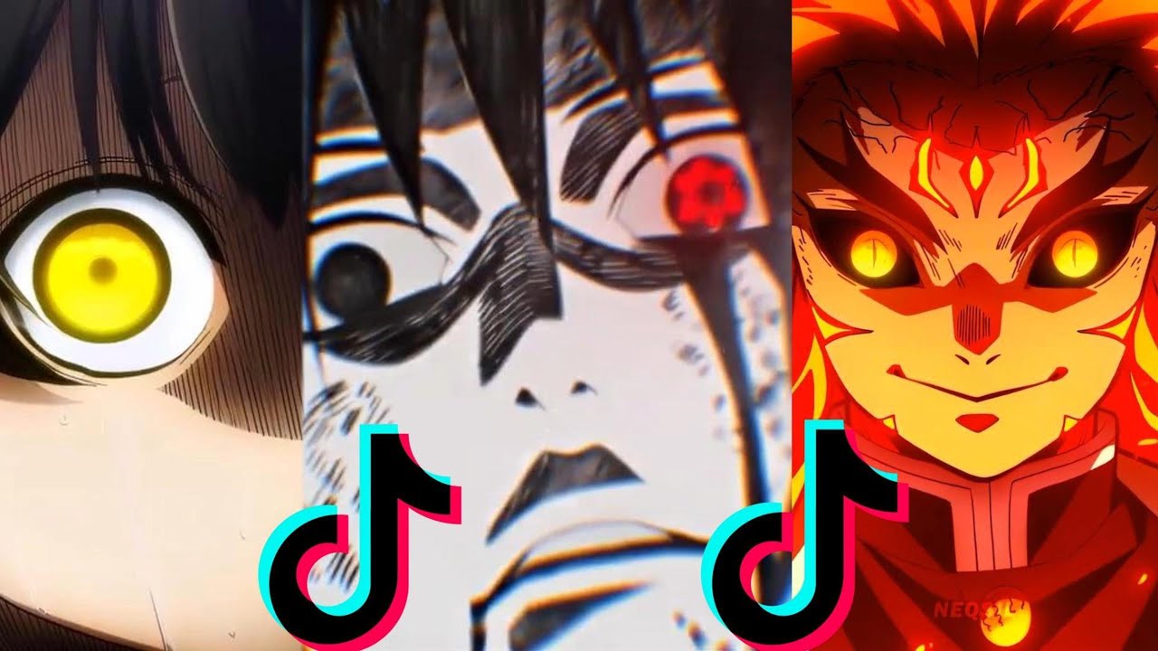 TikTok Anime Edits Compilation 👀 ( PT 32)