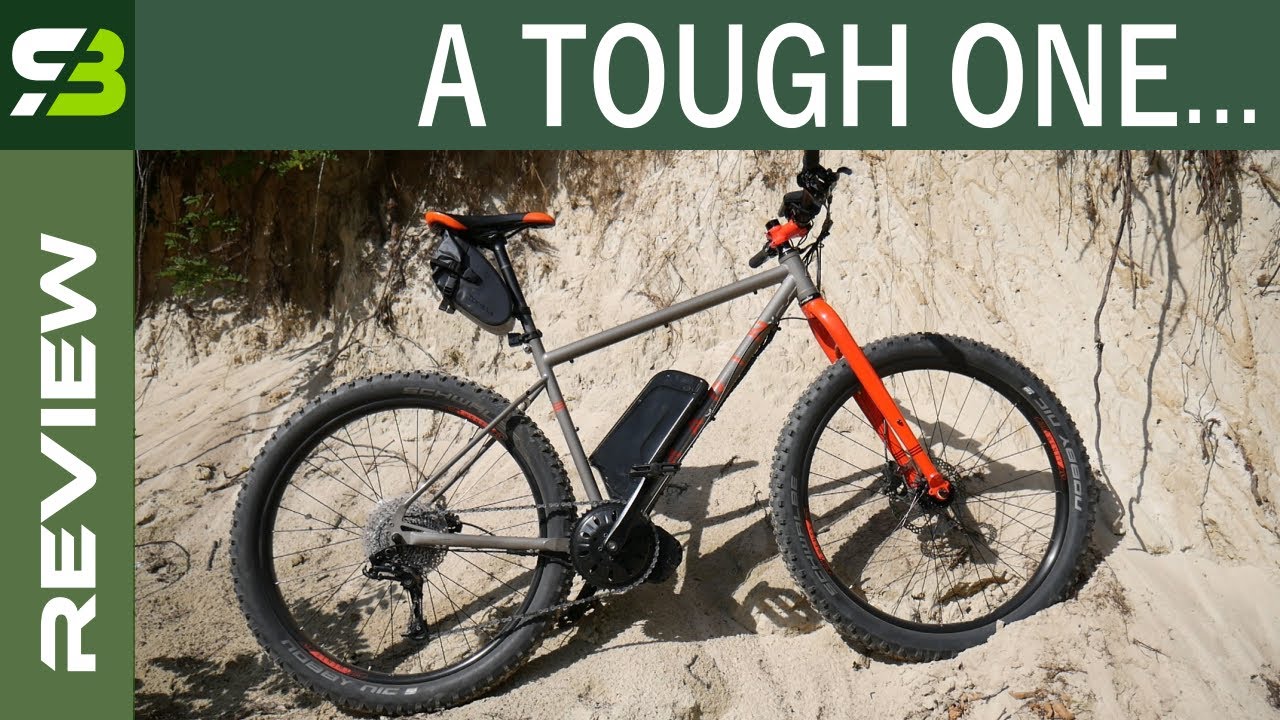 Tough Boy... Marin Pine Mountain Steel Bike With E-Bike Kit In Test.