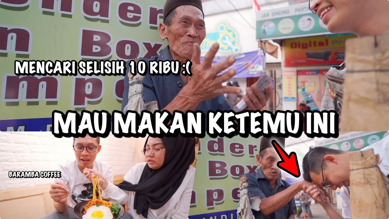 BORONG SEMUA !! KAGET SEBELUM MAKAN KETEMU KAKEK YANG TARIK JUALANNYA- TANGERANG STREET FOOD #704