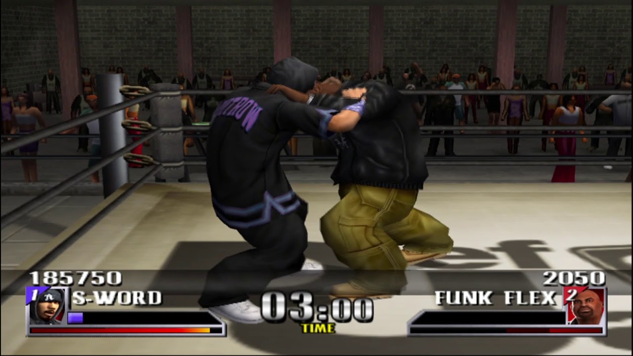Def Jam Vendetta (JPN) - S-Word VS Funkmaster Flex (Requested)