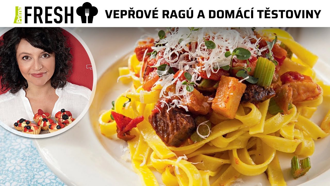 Vepřové ragú s domácími těstovinami podle Karolíny Kamberské