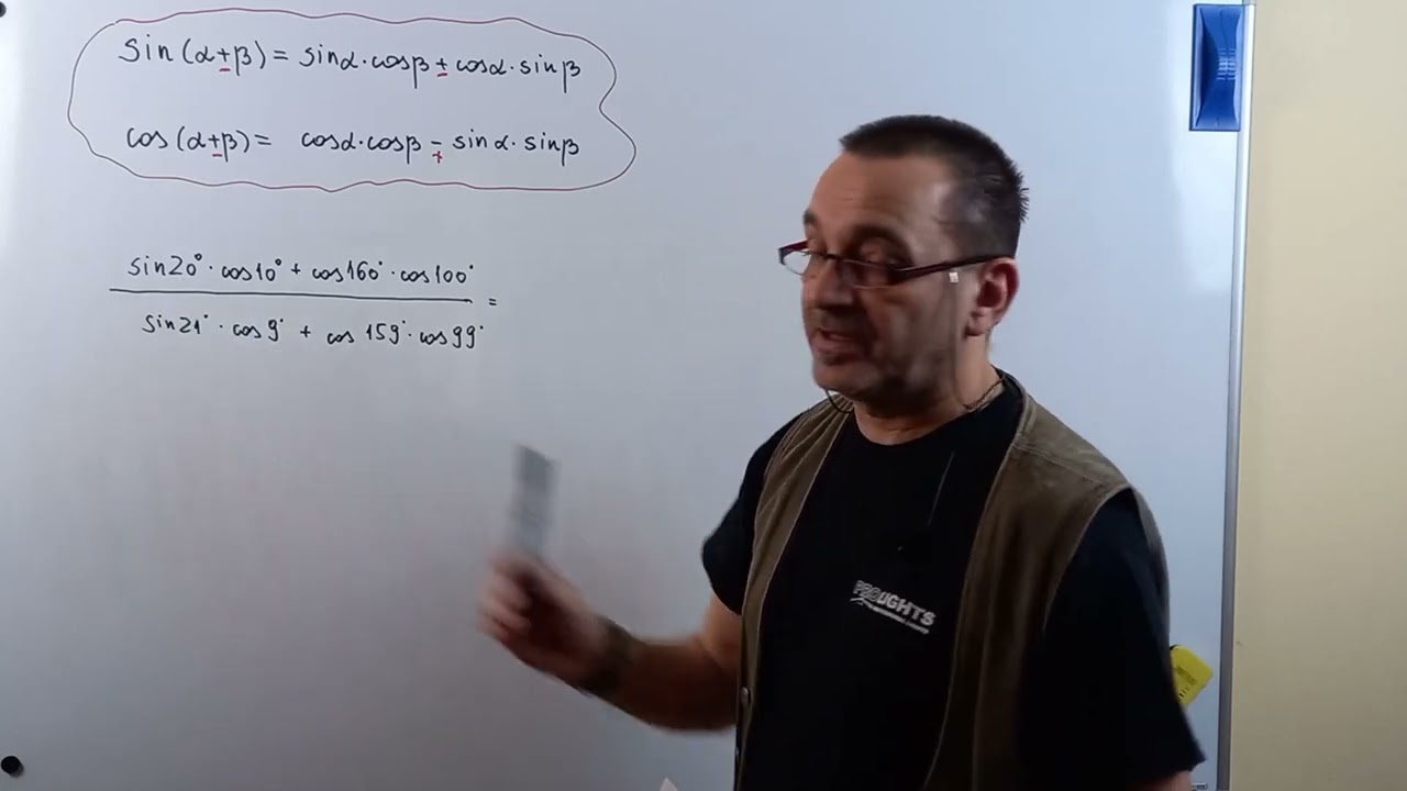 Tożsamości trygonometryczne cz II