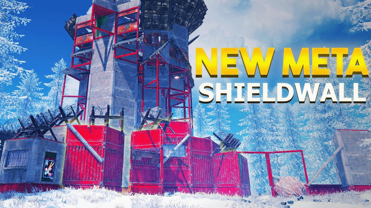 The Phalanx – UNRAIDABLE Compound for Duo/Trios (Shieldwall) | Rust 2025