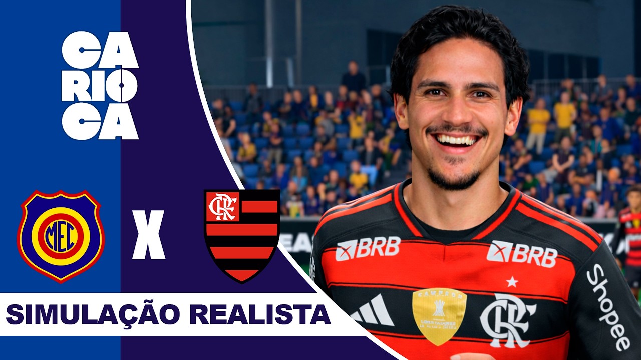 MADUREIRA X FLAMENGO | Campeonato Carioca 2026 | Simulação Realista