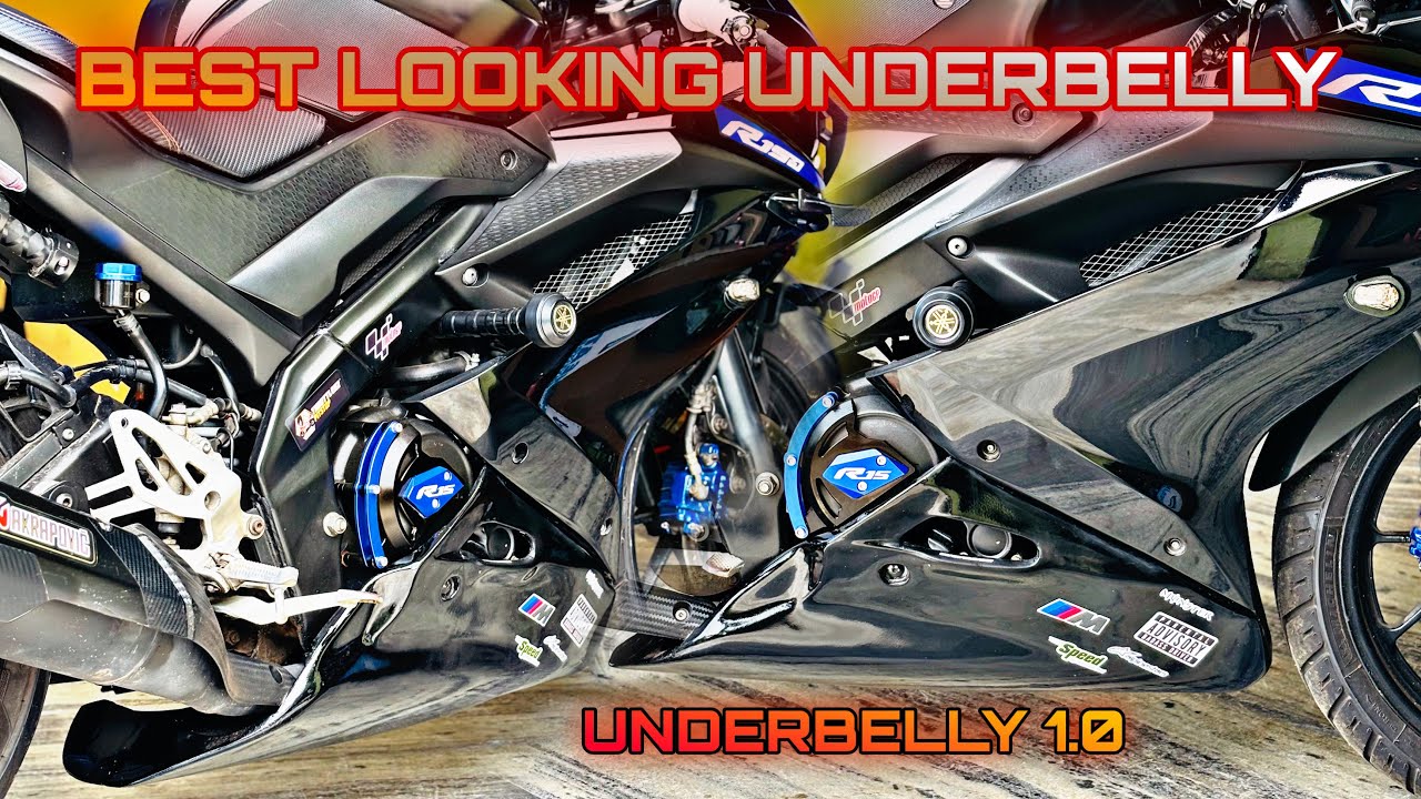 Best Looking Underbelly For R15 V3 | R15 Underbelly 1.0🤩 Aggressive looks but impractical 
