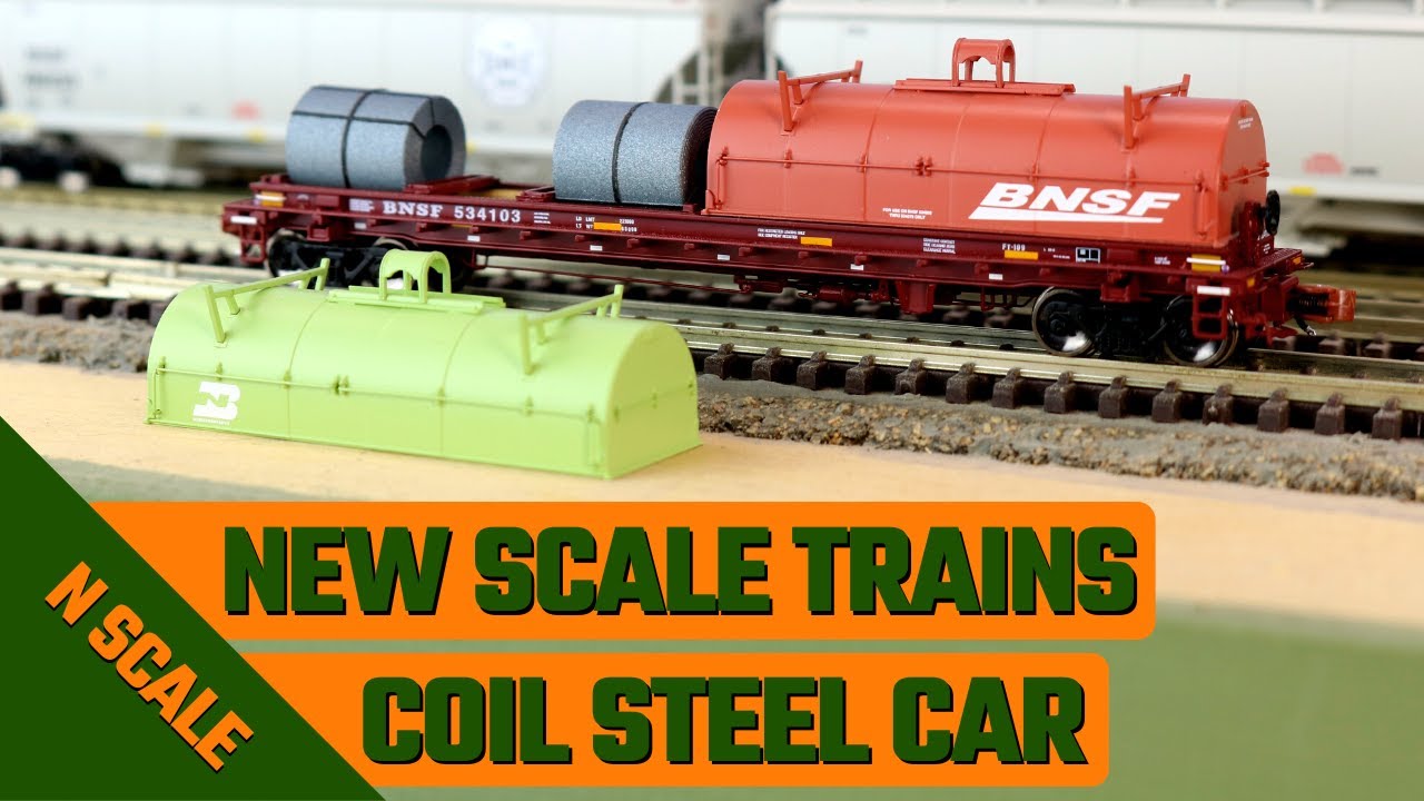NEW Scale Trains N Scale Coil Steel Car