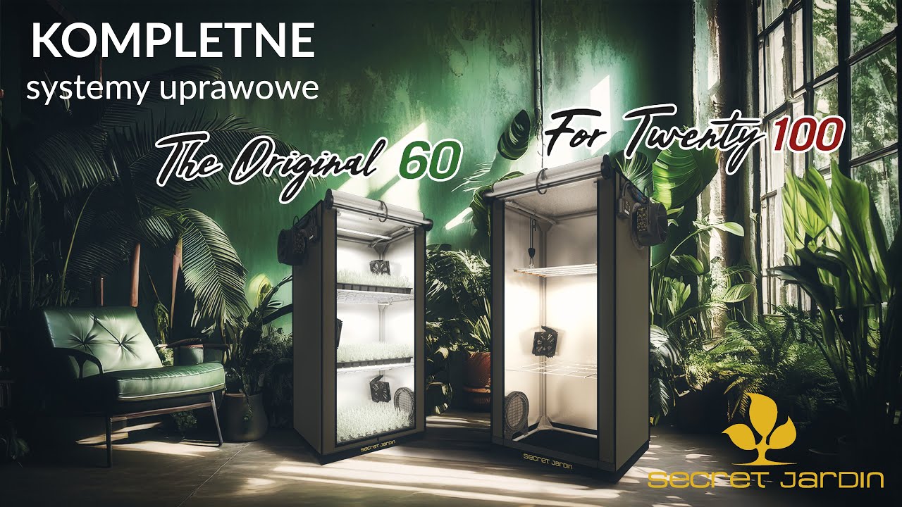 Secret Jardin The Original 60 vs For Twenty 100 &ndash; Gotowe zestawy dla Twojej uprawy!