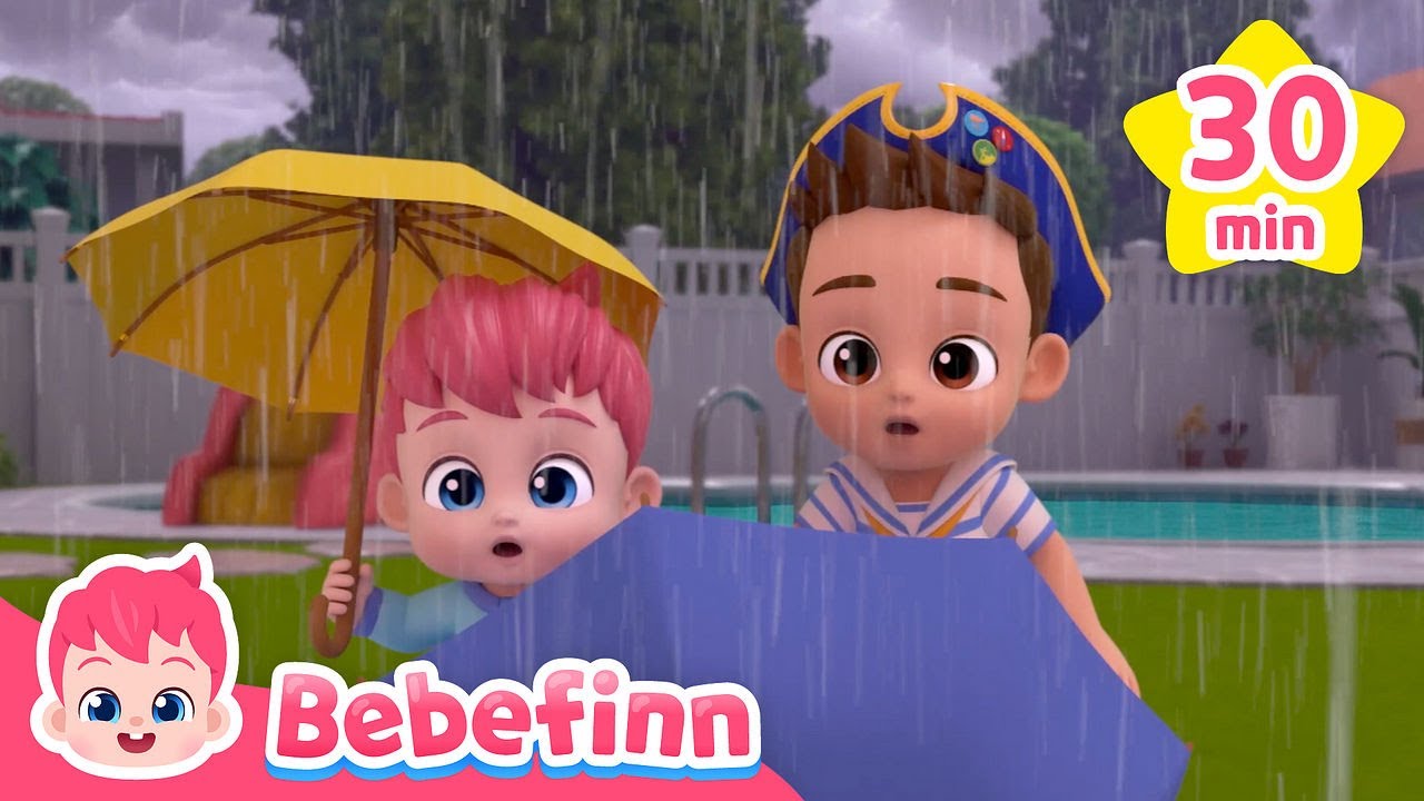 Learn Weathers with BebefinnㅣSongs for KidsㅣRainy, Snowy, Sunny, WindyㅣBebefinn Nursery Rhymes