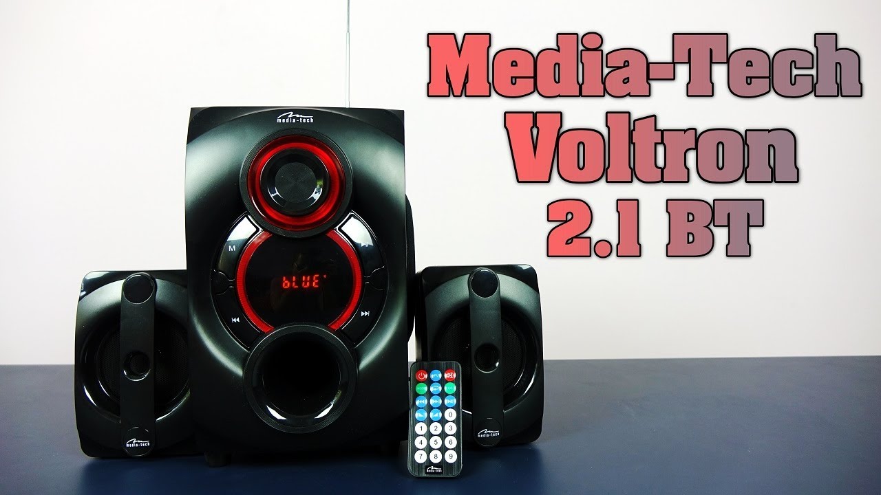 Media-Tech Voltron 2.1 BT - test, recenzja, review niezłego zestawu audio za niewielkie pieniądze!
