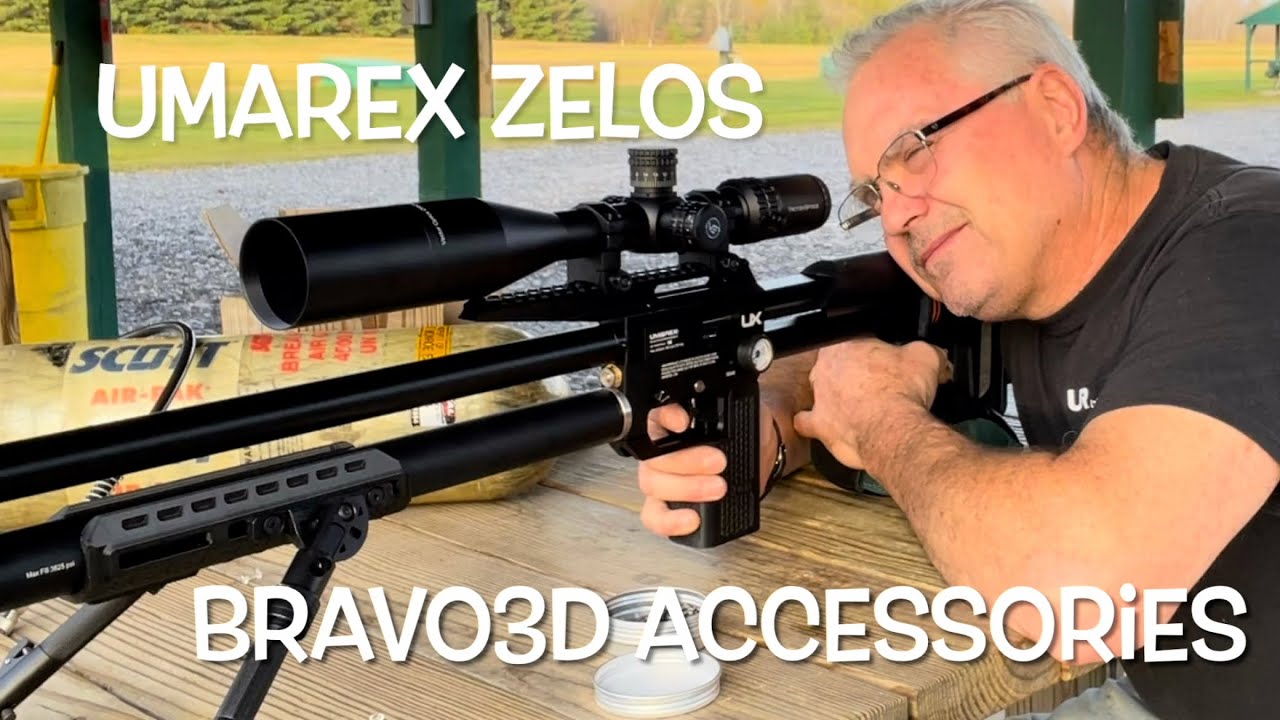 @Bravo3d Umarex Zelos accessories tested at the range. Zelos transformed!