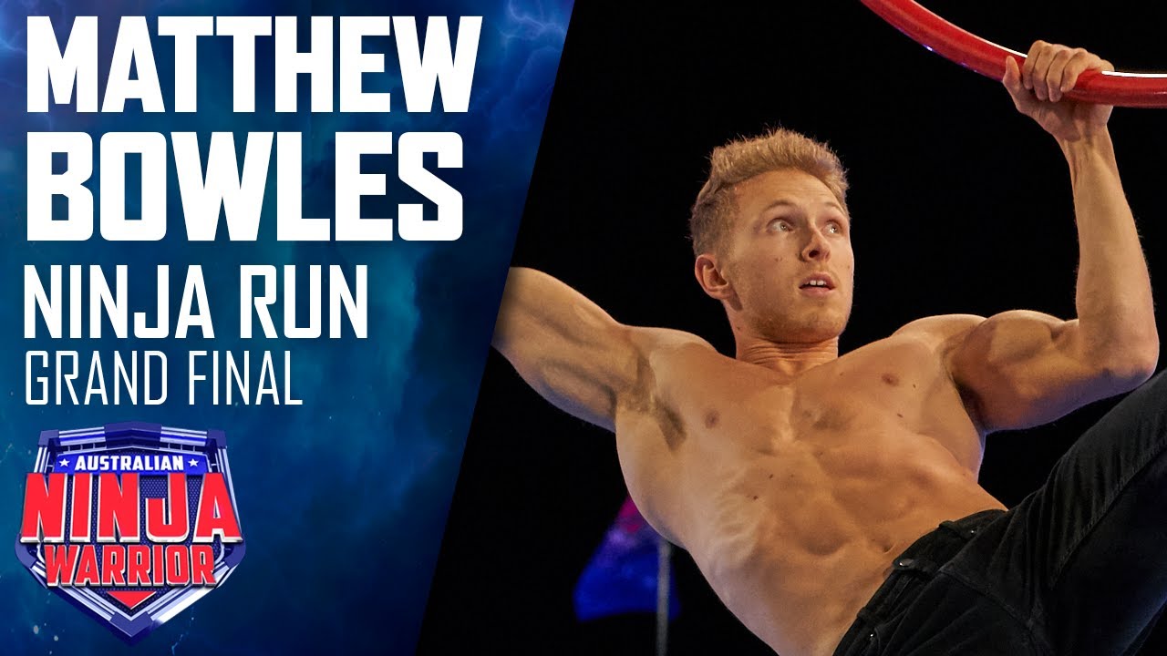 Matthew Bowles battles the clock in his Grand Final Stage 1 run  | Australian Ninja Warrior 2020