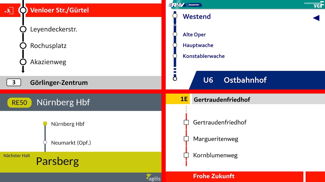 [Ansagenmix] Diverse automatische Haltestellenansagen 13