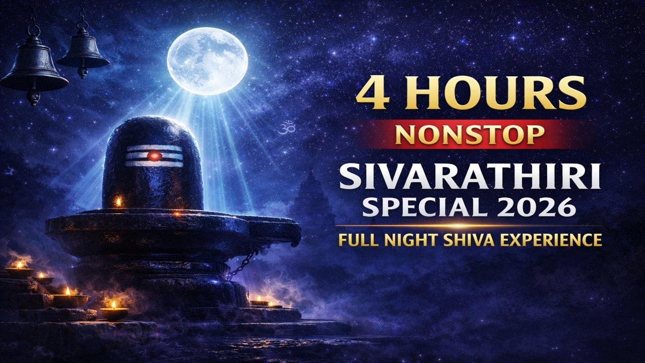 🕉️Sivan songs மகா சிவராத்திரி 2026 | 4 மணி 7 நிமிடம் முழு இரவு சிவானுபூதி | Nonstop Shiva Bhakti