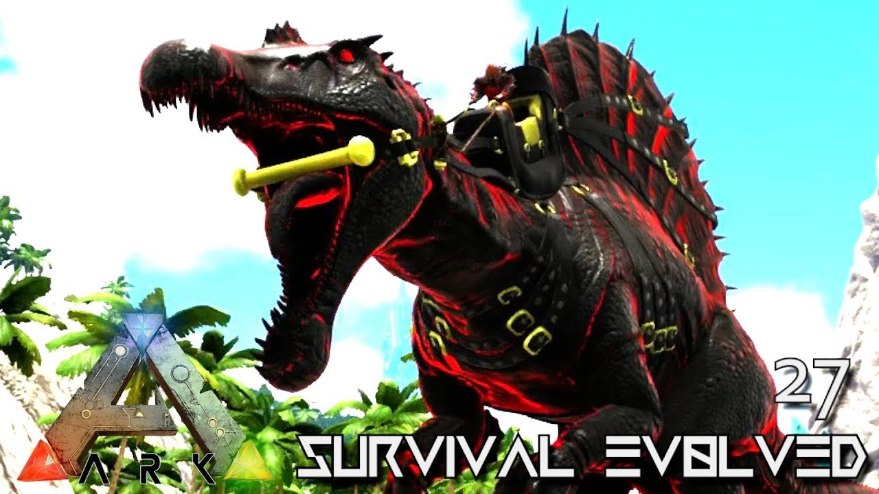 ARK: SURVIVAL EVOLVED - APEX SPINOSAURUS & FABLED DOEDICURUS !!! | PRIMAL FEAR ISO CRYSTAL ISLES E27