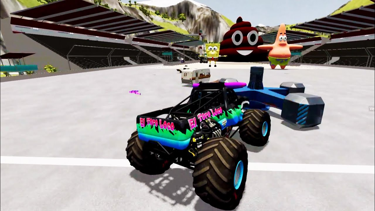 Monster Trucks | Monster Jam | Trucks | Insane Monster Truck Crashes, Freestyle, and Racing 7