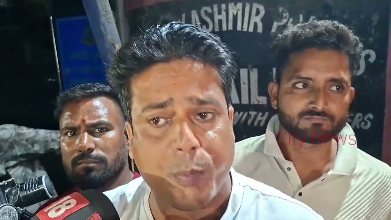 MLA #Doda Mehraj Malik lodged in #Kathua Jail. Youth Congress workers staged protest.