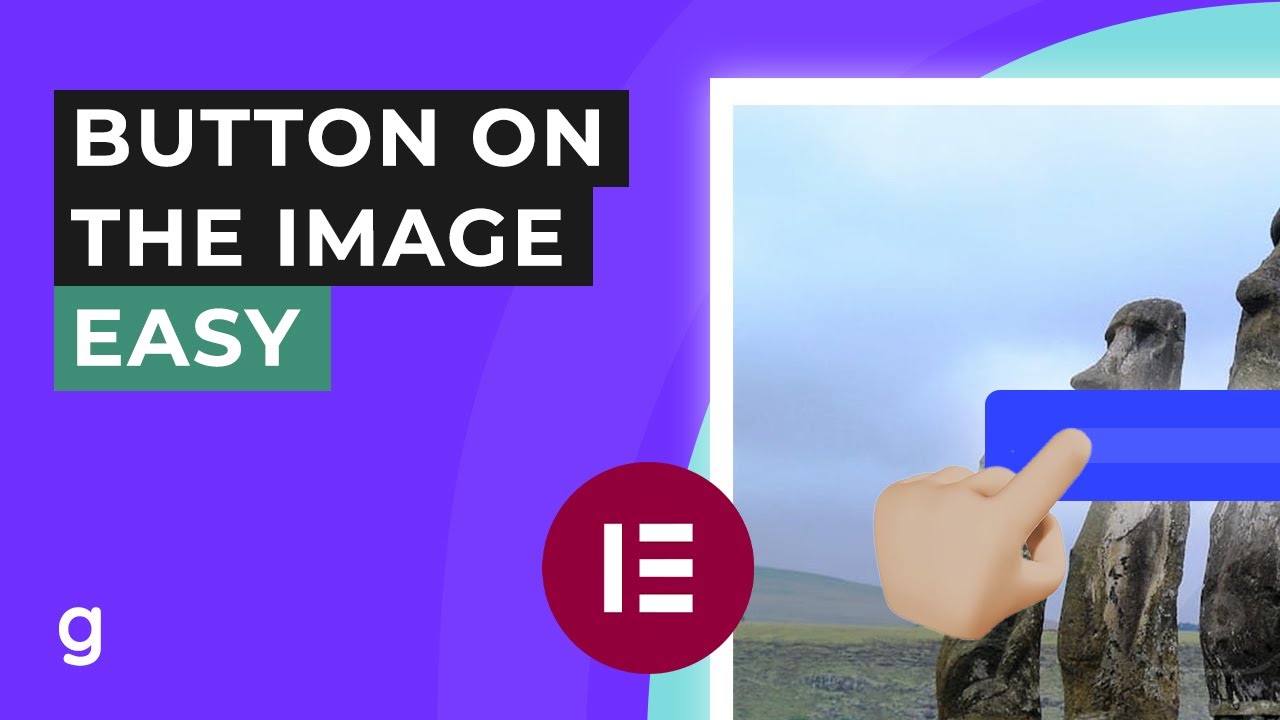 How to Add a Button on an Image in Elementor