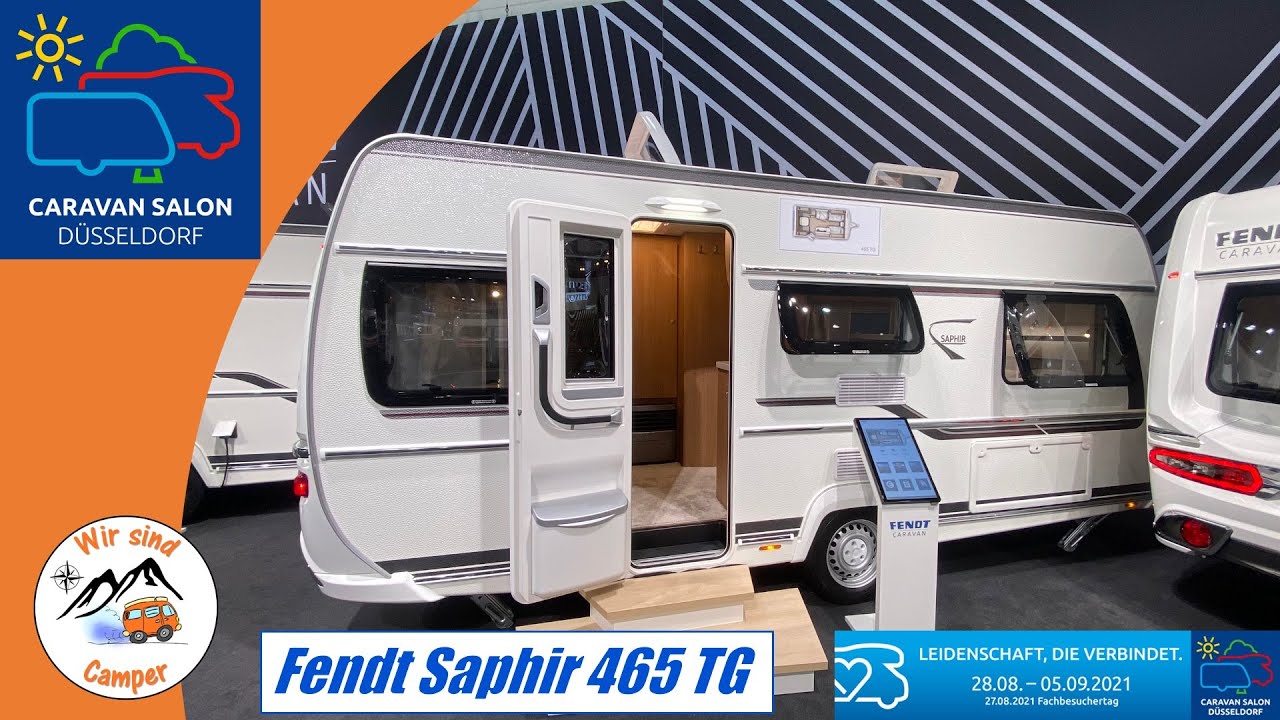 Vorstellung des Fendt 465 TG Saphir | Caravan Salon 2021