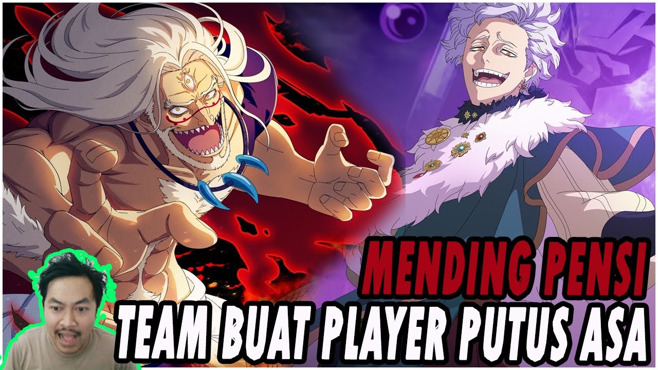 🍀🍀META KINGVETTO & JESTER BUAT MUSUH RUNGKAD SEPERTI GAME BLACK CLOVER MOBILE YANG AKAN PENSI!