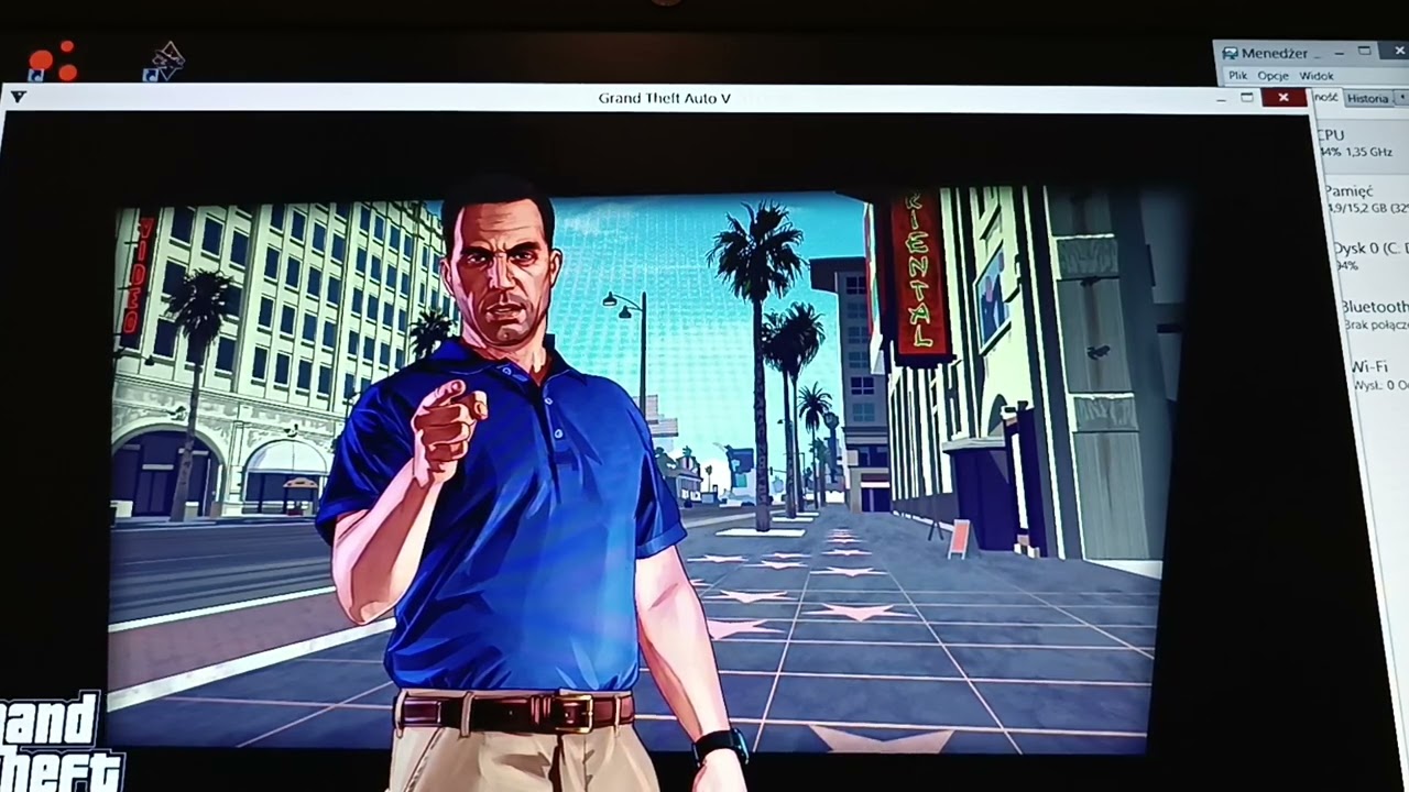 Laptop MSI gx60 destroyer GTA test