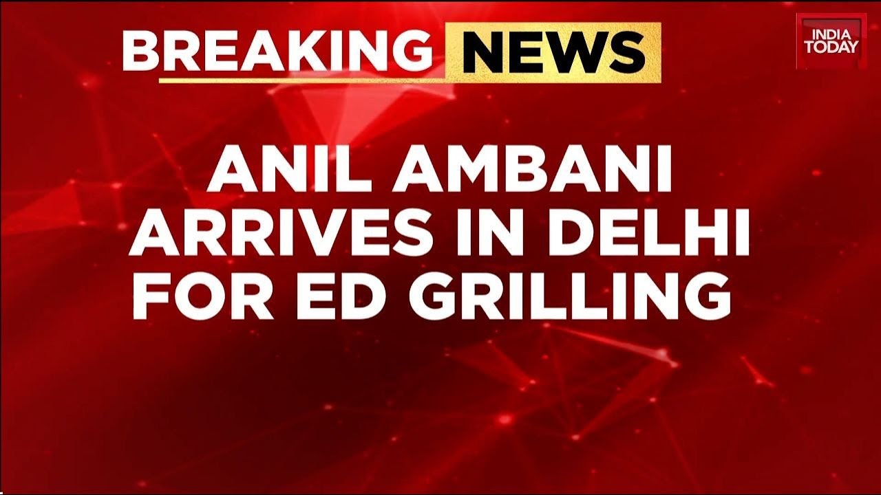 Anil Ambani Arrives In Delhi For Enforcement Directorate Questioning In Money Laundering Case
