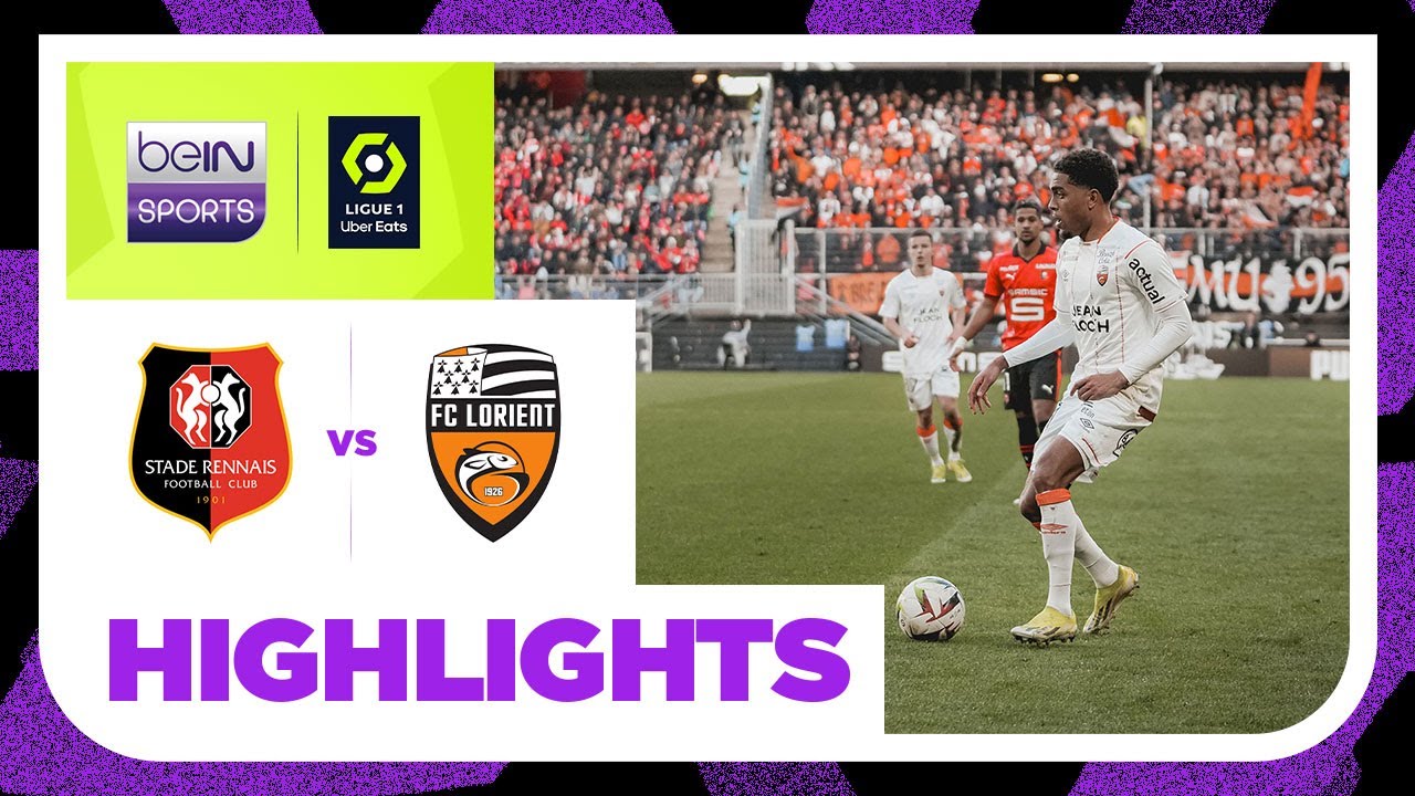 Rennes v Lorient | Ligue 1 23/24 Match Highlights