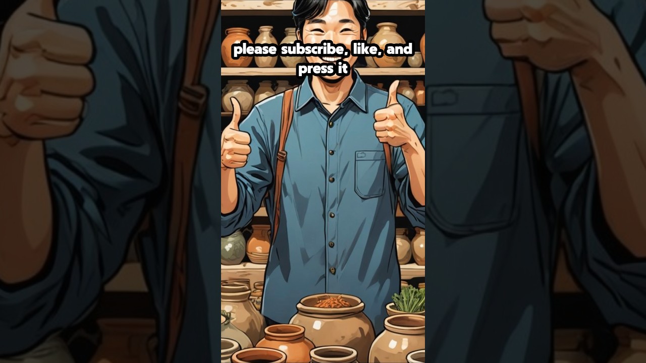 발효식품 숙성은 흙으로 만든 항아리에 담아서 양지바른 곳에 보관하는 이유 #음식 #culture #tea #food