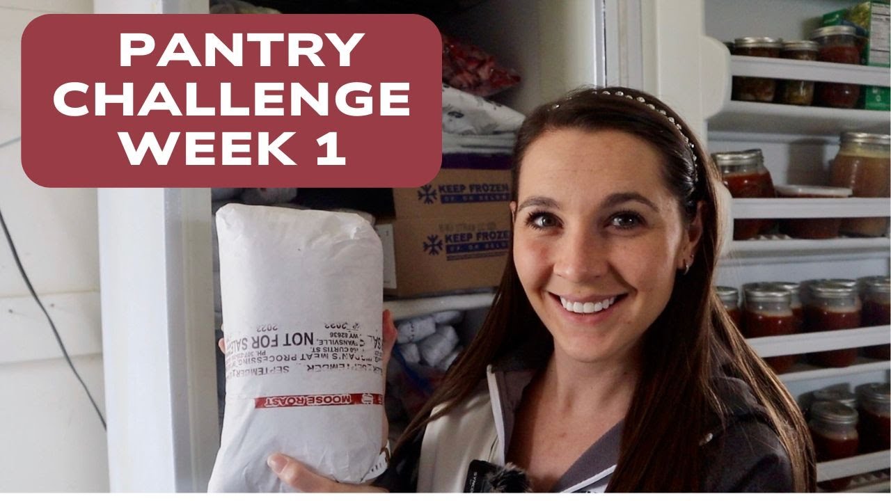 Feeding My Family For 30 Days Using ONLY Pantry Items?