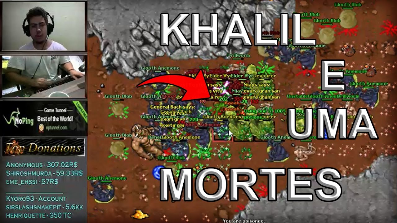 KHALIL E UMA MORTES | Tibia stream highlights #4
