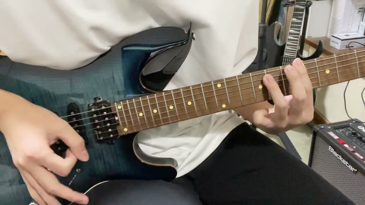 【44日目】ふわふわ時間 けいおん!! ギター 弾いてみた【初心者】#guitar #ギター #弾いてみた