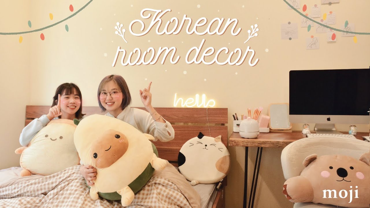 Room makeover + Room tour phòng mới | Trang trí phòng ngủ đơn giản cực xinh - Moji Channel