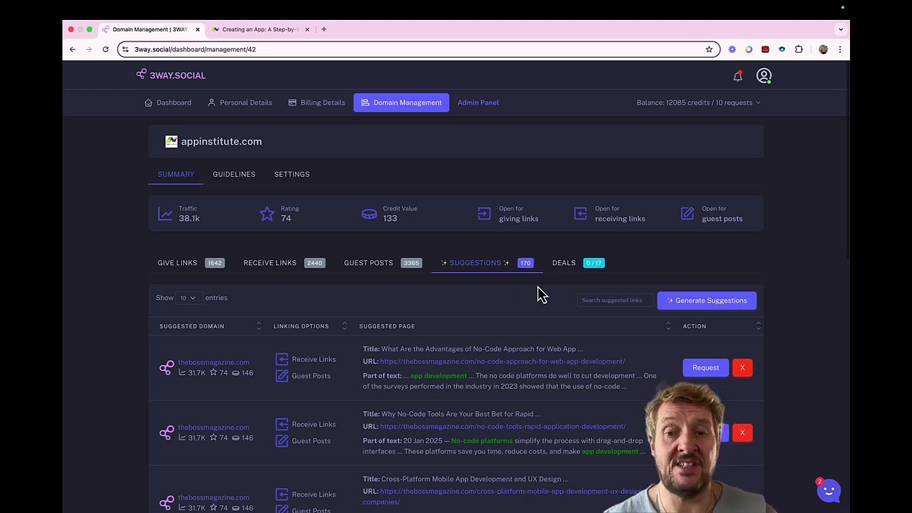 How to Get Contextual Backlinks with AI (Custom Campaign Demo) 🔗 | 3way.Social