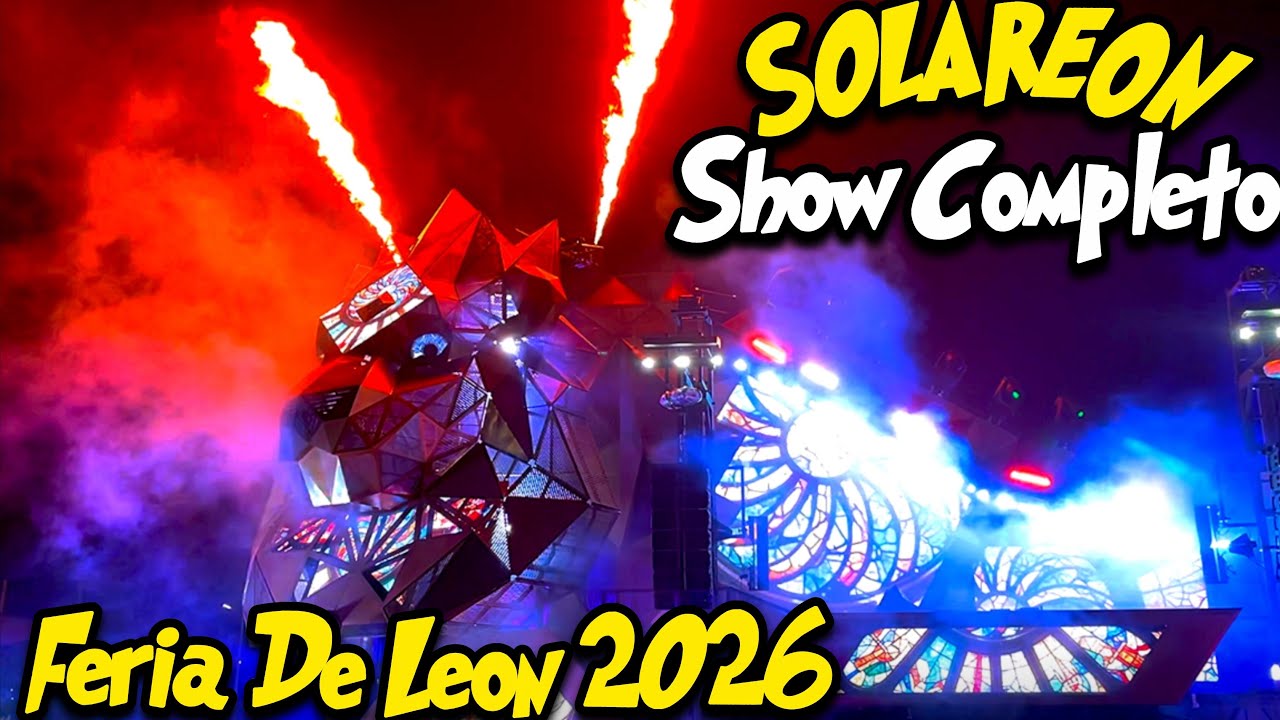Así Es El SOLAREON La Atracción Principal De La Feria De León Guanajuato #feriadeleón #showdeluzes 