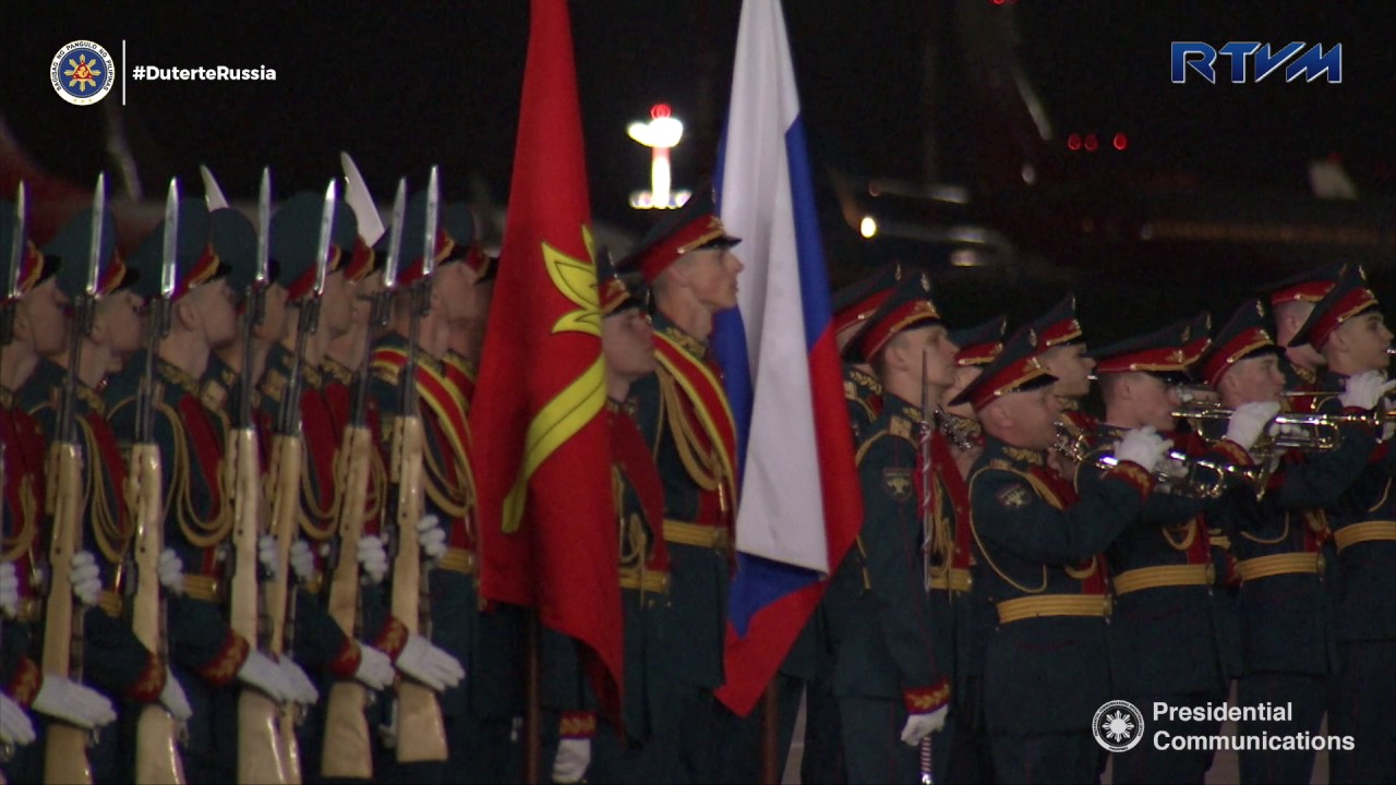 Arrival in Moscow, Russian Federation 5/22/2017