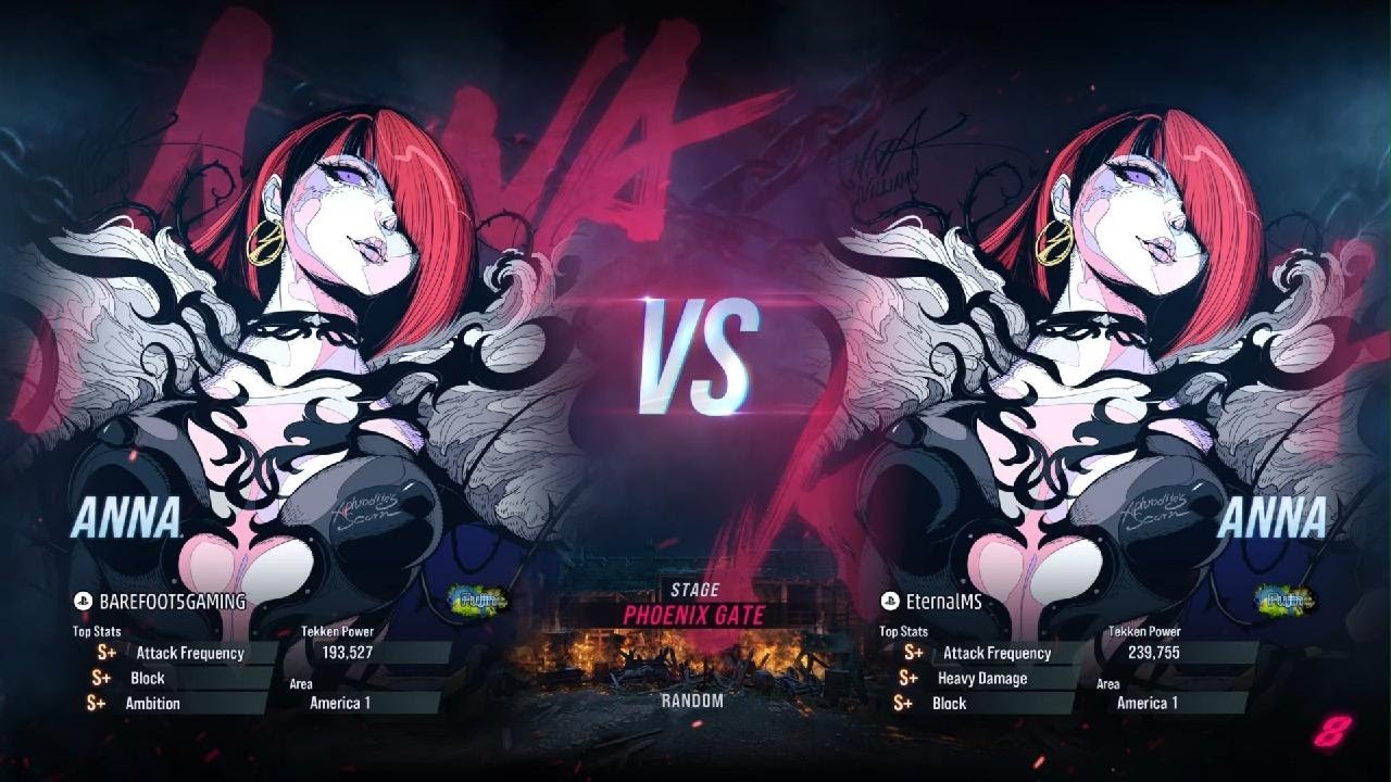 Battle Of The Annas | TEKKEN 8 | 5 CHARACTER GRIND